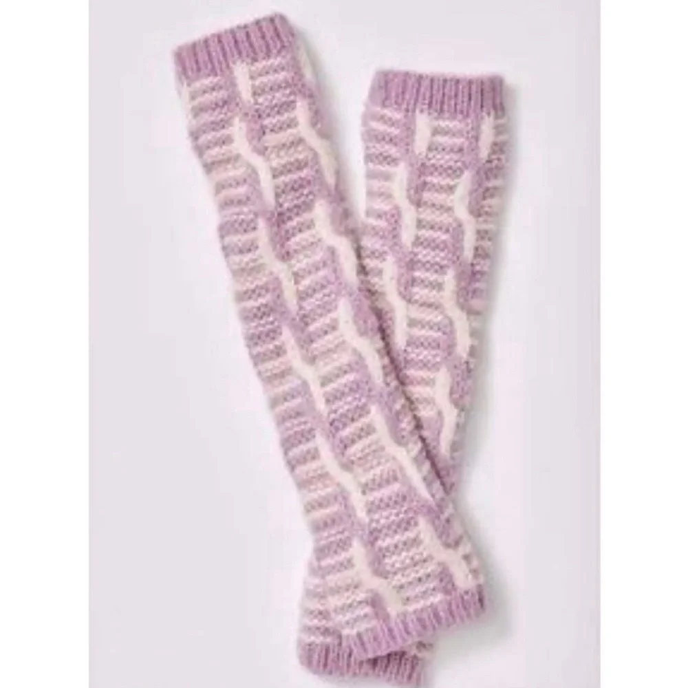 Free People Mariella Cable Knit Arm Warmers Size OS